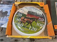 One outdoor themed thermometer