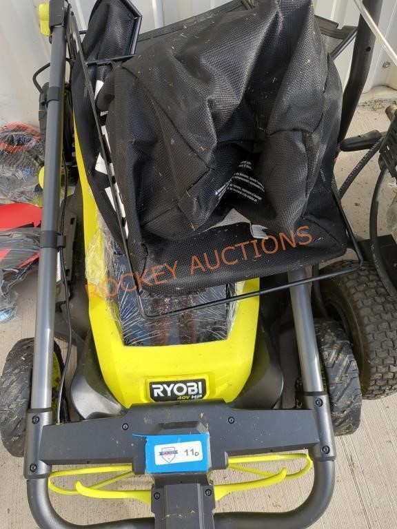 RYOBI 40v 20" Self Propelled Push Mower