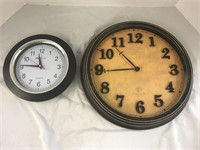 Got time to bid? Two battery operated wall