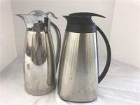StaInless steel Gourmet Buffet coffee carafe and