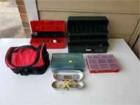 Estate lot Tackle Boxes Bell Goggles More