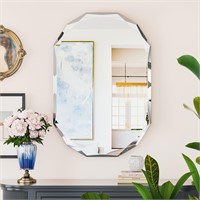Suidia Bathroom Mirror, 20" x 30" Oval Wall Mirror