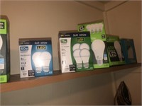 Light Bulbs in Group (Top Shelf)