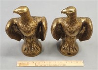 Pair Eagle Cast Bookends