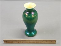 Art Glass Cased Vase Artist Signed & Dated