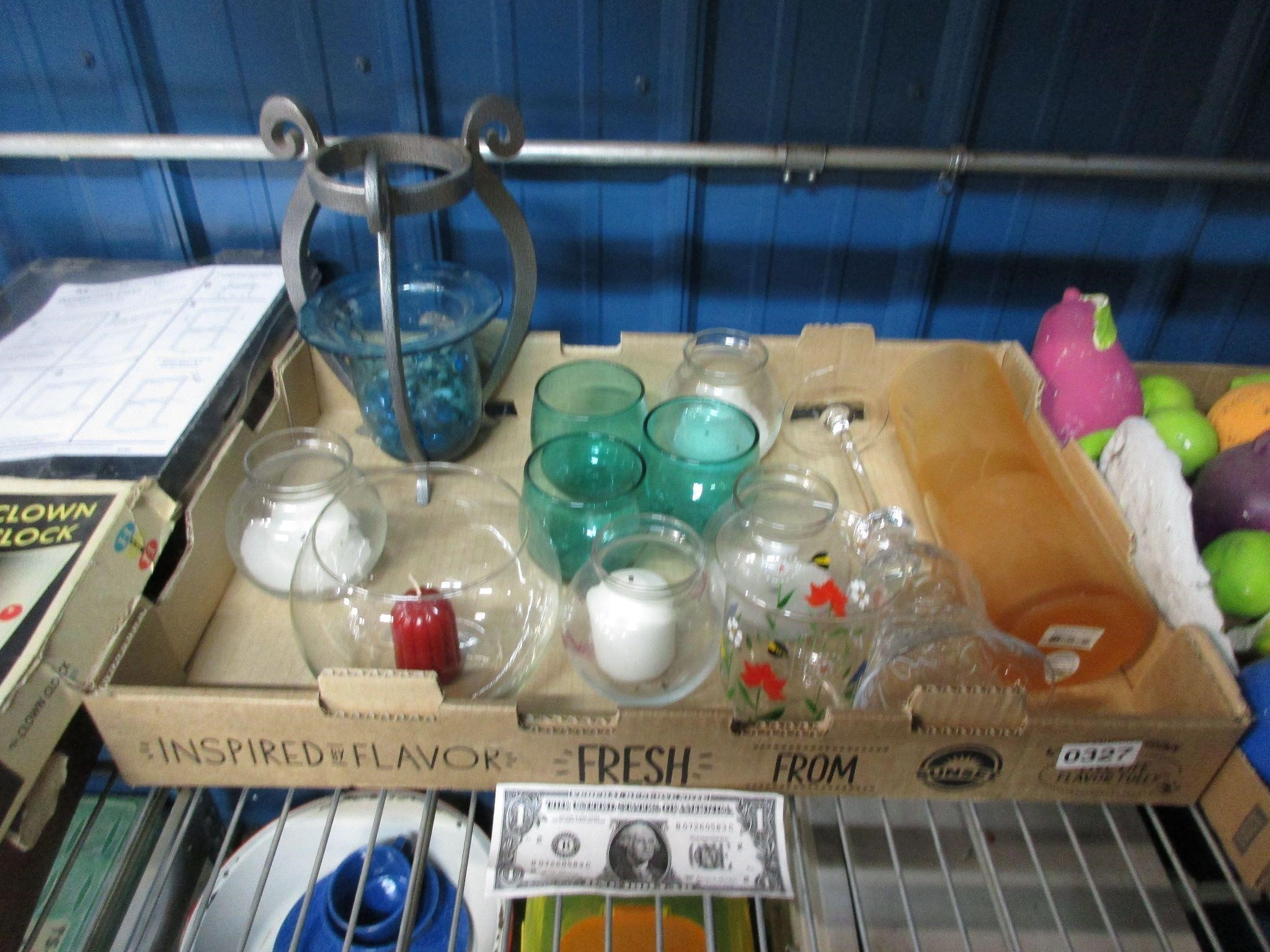 Lot - Assorted Candle Holders