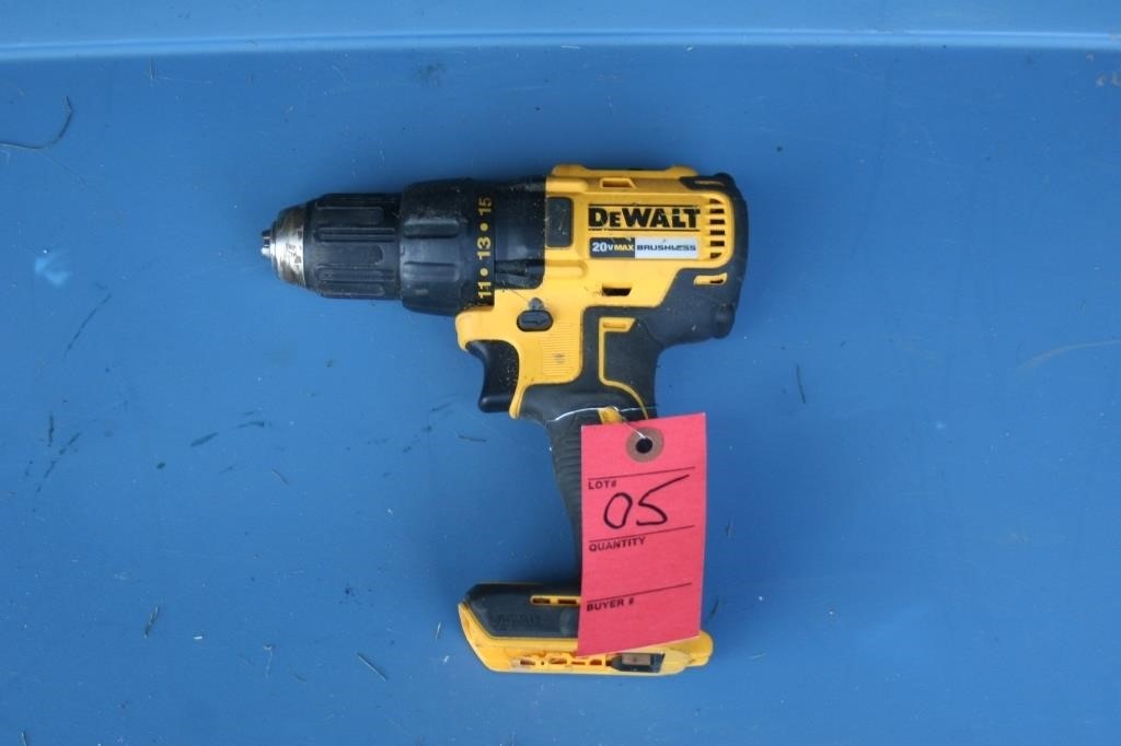 Dewalt cordless drill - no battery