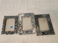 3 Metal Picture Frame