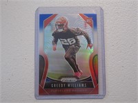 2019 PANINI PRIZM GREEDY WILLIAMS RC RWB PRIZM