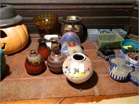 Pottery & Glass Planters & Decorations