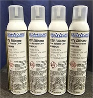 4 Bottles Pro Source RTV Silicone Clear  61662425