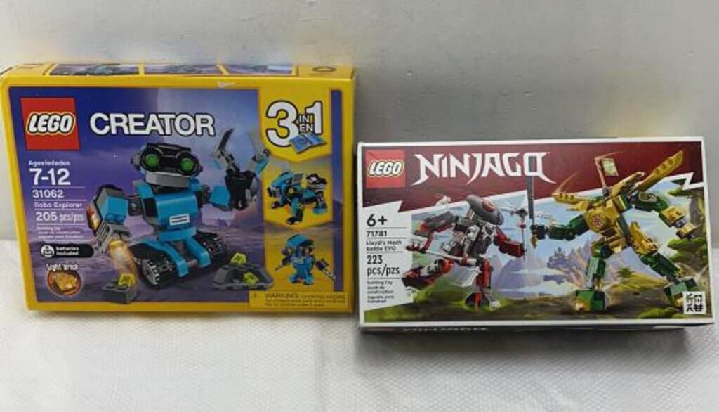 Lego Creator 205pcs/ Lego Ninjago 223pcs