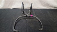 EARLY CAST ICE TONGS