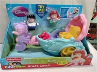 Disney Little people Ariel's coach