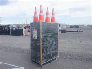 250 Unused Traffic Safety Cones