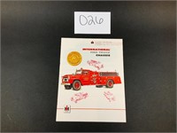 IH Fire Truck Chassis Dealer Sales Literature