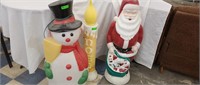 Light up snowman
Noel candle
Santa clause