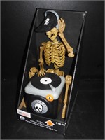 New 10" Animated DJ Skeleton