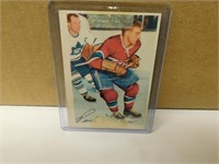 1953-54 Parkhurst Paul Meger #21 Hockey Card