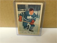 1953-54 Parkhurst Rudy Migay #17 Hockey Card