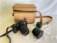 Vintage Pentax Camera with Accessories