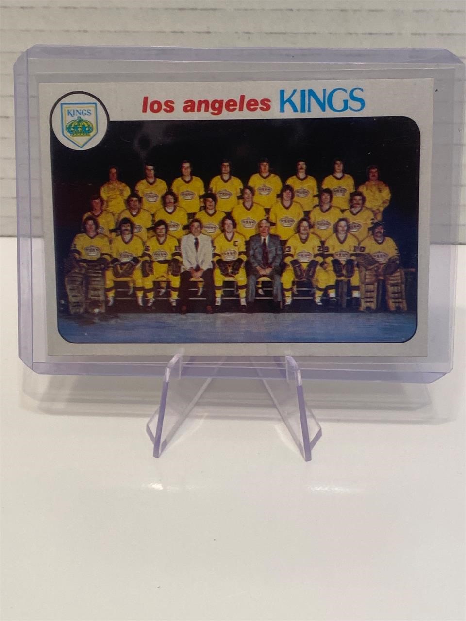 LA Kings TOPPS 78/79 Team Checklist MINT