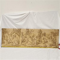 Antique Vintage Victorian Era Themed Art Tapestry