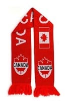 Canada Souvenir 58"L Knitted Scarf