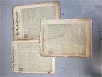 The London Chronicle 1785,1784, and 1786
