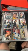 Binder with NASCAR Collector Drivers cards