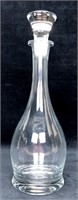 Vintage MCM Clear Glass Wine Decanter with Stopper