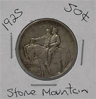 1925 Stone Mountain Half Dollar