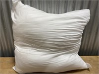 Edow 26"x26"White Pillow