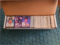 Box of Sports Cards