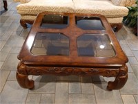 Asian Style 43w x 42d x 19"h Coffee Table