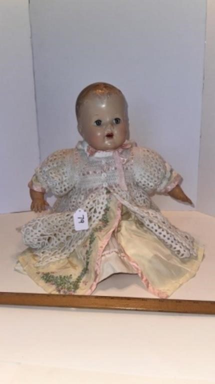 Vintage unmarked doll