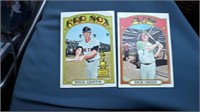 1972 TOPPS DICK GREEN, Doug Griffin 1972 topps hig