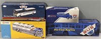 Die-Cast Buses Lot Collection & Boxes