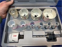 Bosch 12-Pc Hole Saw Kit in case