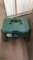 Rubbermaid step/seat tool box