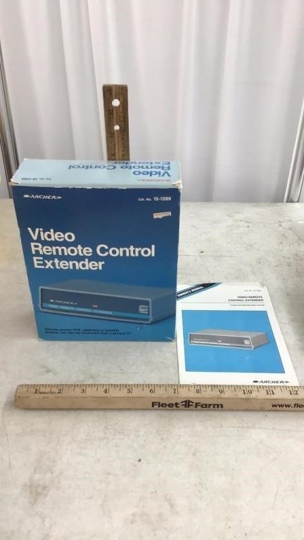 Video remote control extender