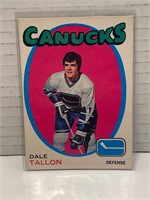 Dale Tallon 1971/72 Rookie Card