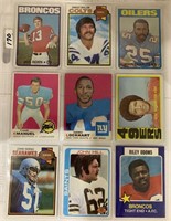 9-1960  football cards