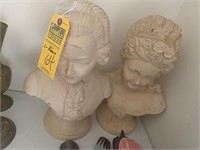 RESIN BUSTS - 15'' HIGH