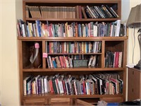 Shelves of books