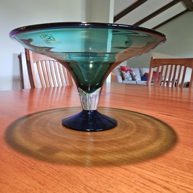 Blends handmade glass bowl