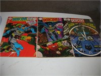 Vintage DC Detective Comics #372, 374, 375