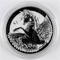 Coin 2018 British Virgin Islands Pegasus