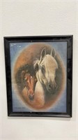 Vintage (1942?) Horses Print