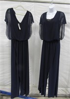 (2) Navy Last Tango Women's Dresses Sz. S